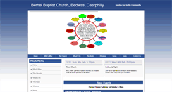 Desktop Screenshot of bethelbaptistbedwas.org.uk